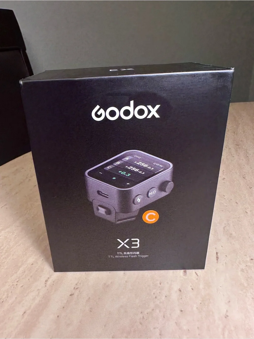 Godox X3C X3-C TTL Wireless Flash Trigger for Canon Camera, 2.4G Wireless